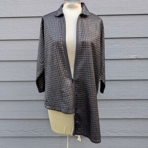 artsy mSQUARE neetu malik asymmetric jacket top M L